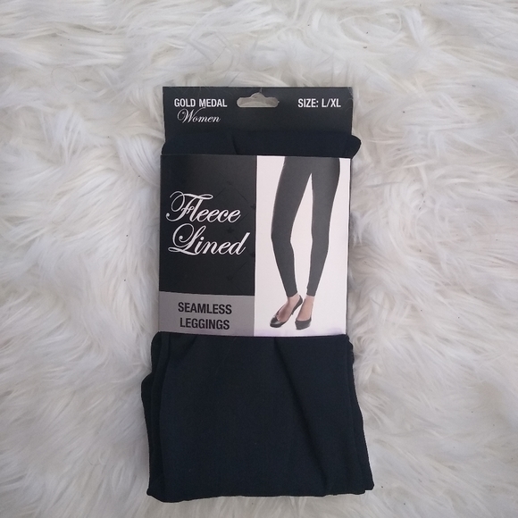 NWT Fleece lined Leggings Size L/XL - Picture 5 of 5